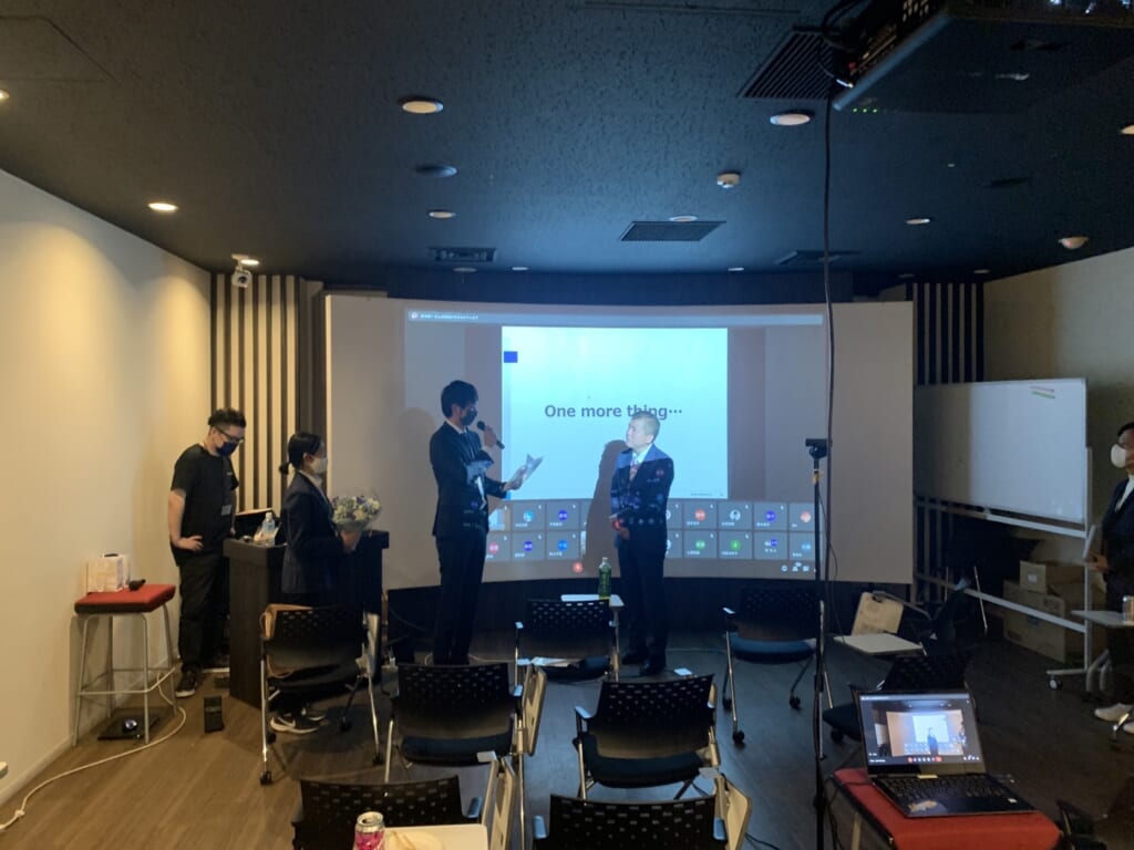 アクアスター勤続年数表彰